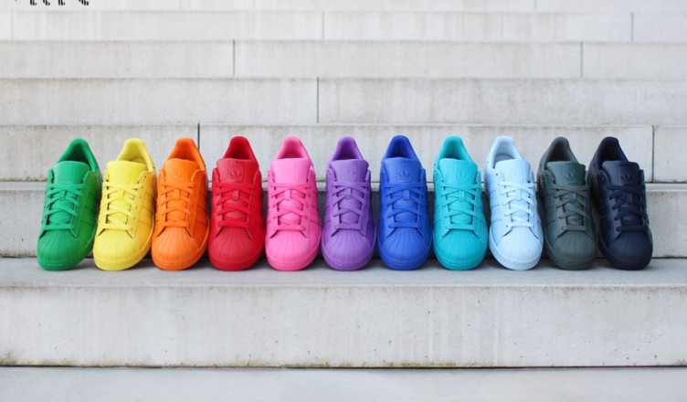scarpe colorate adidas