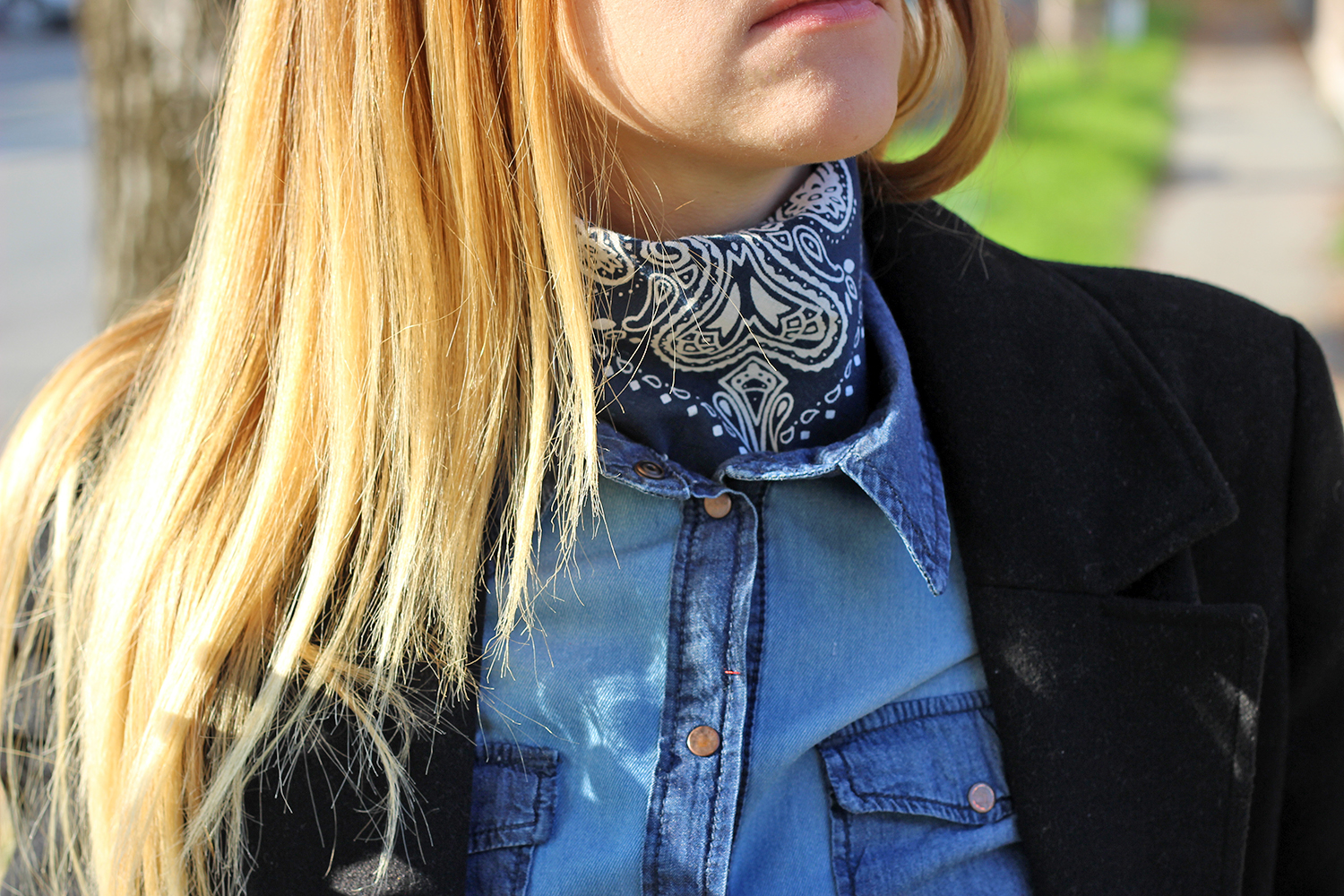foulard country Levis 