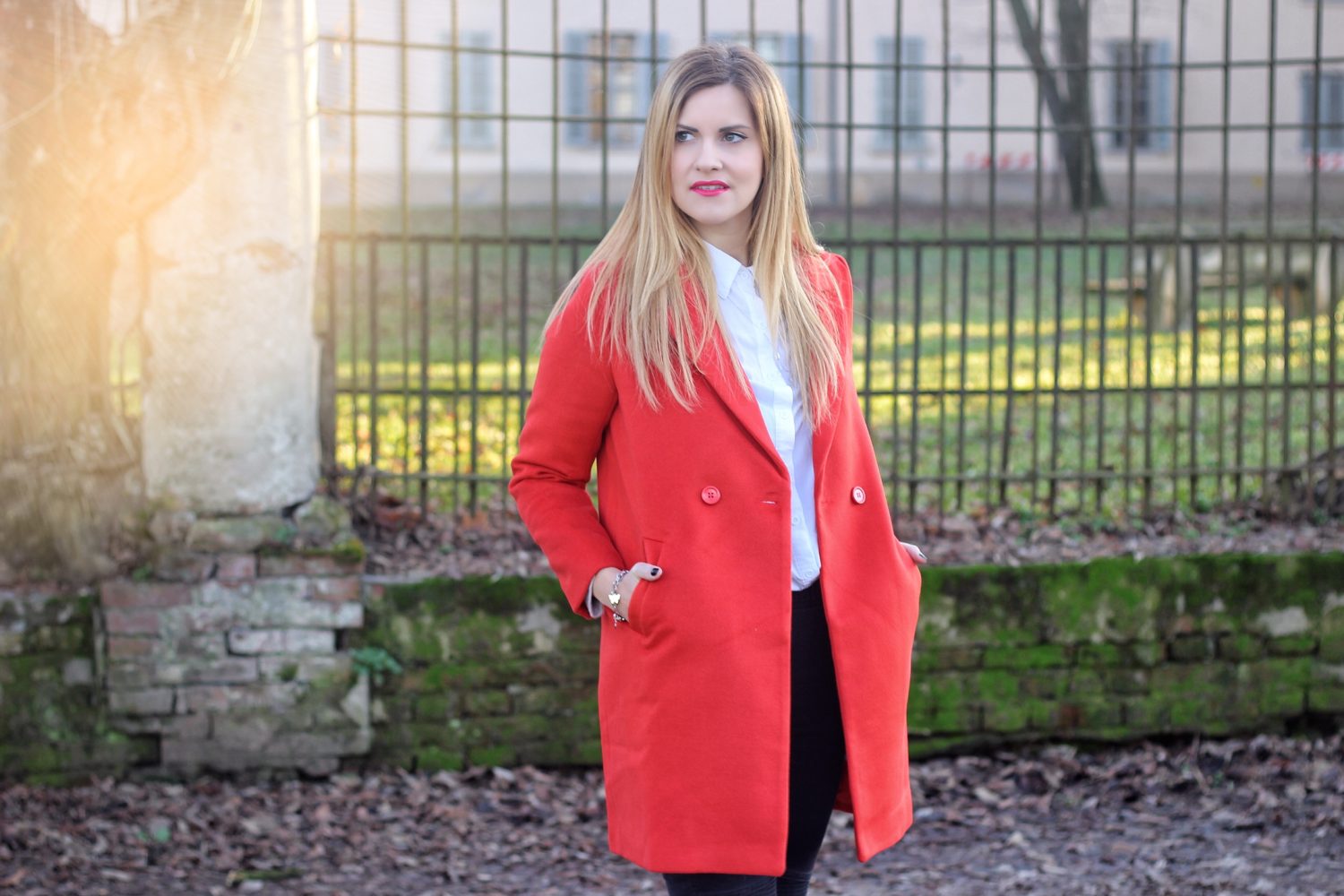 cappotto arancione trend