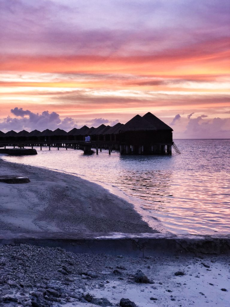 tramonto maldive